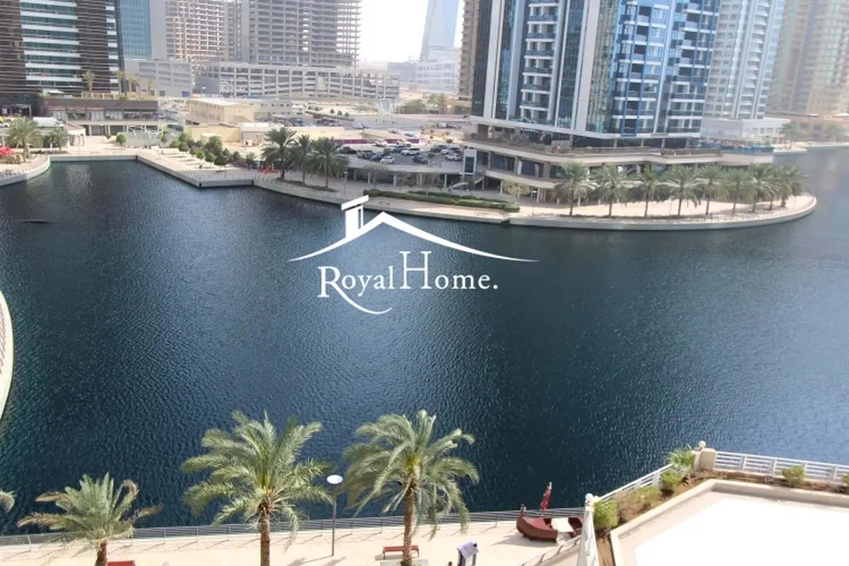 Upgraded office  GCE , JLT in C cluster Full Lake view