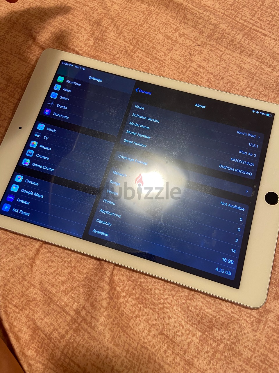 Apple Ipad Air 2 16gb For Sale Dubizzle