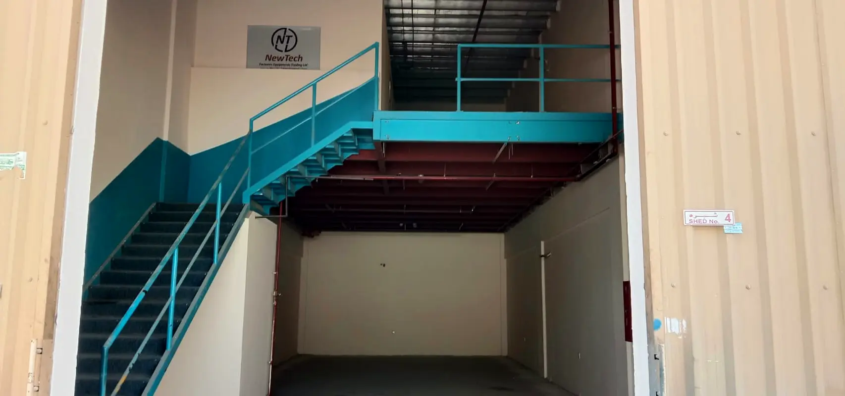 WAREHOUSE FOR RENT WITH MEZZNAIN FLOOR AND READY OFFICE