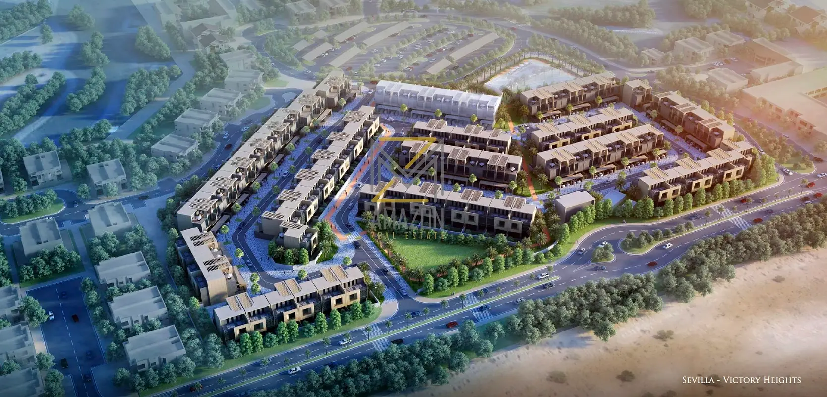 Park View | Corner End Unit | VASTU | Single Row | Sevilla DSC