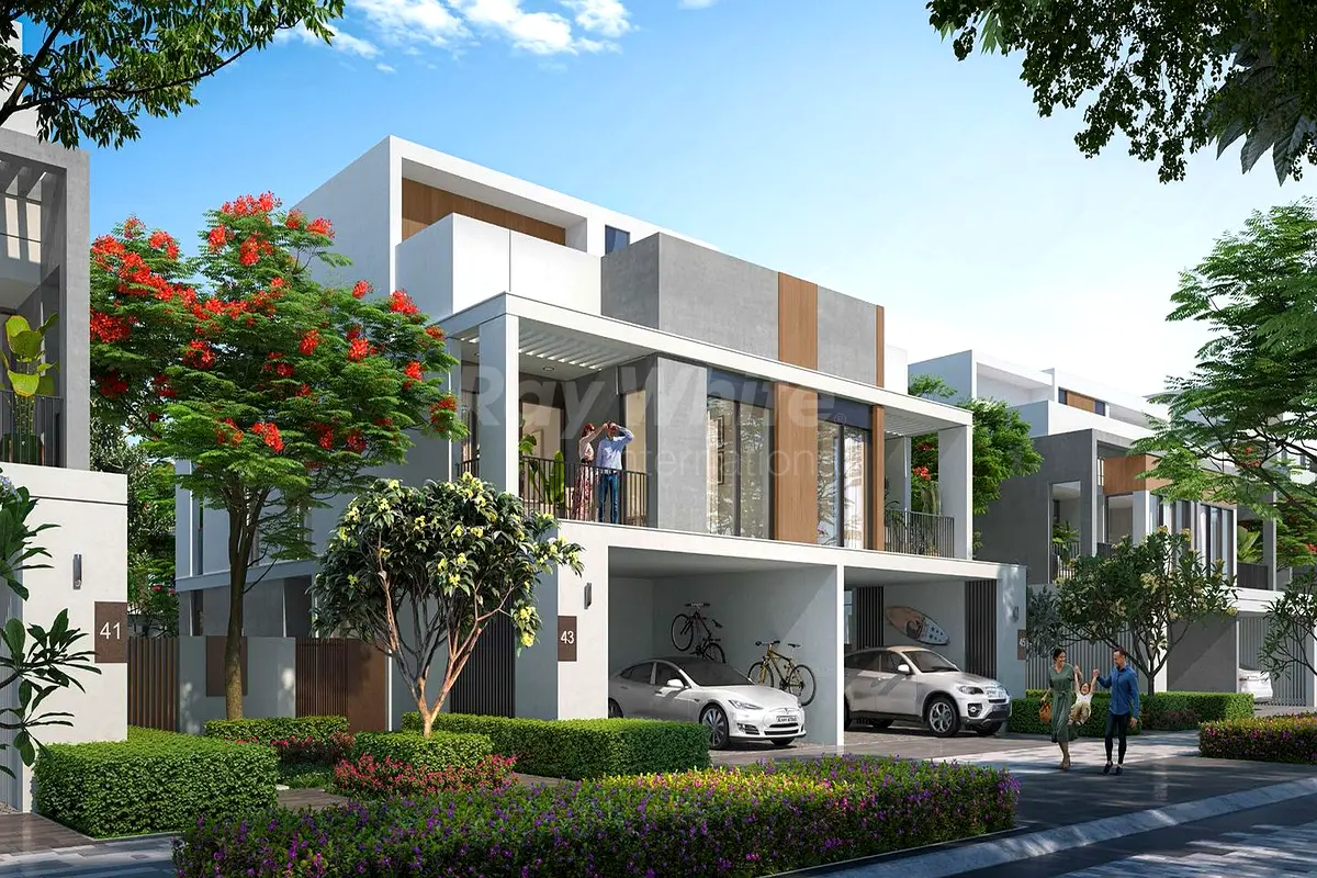 4 BR Twin Villa - Layout 2  - AURA - Offplan
