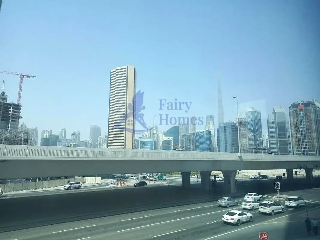 SHELL  CORE OFFICE WITH BALCONY | BURJ  VIEW for Rent in Sol Bay
