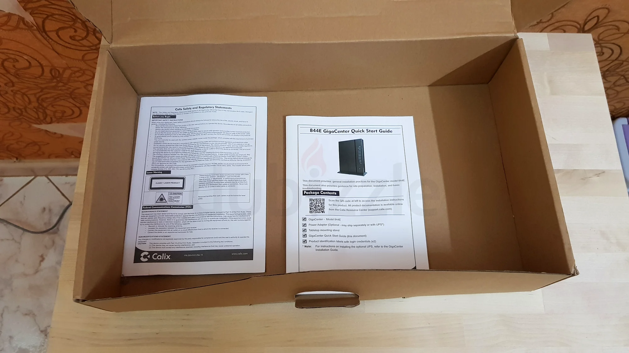 Calix GigaCenter 844E-2 Next generation router | dubizzle