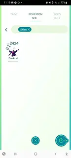 Pokemon Go Account With Shiny Darkrai Level 22 Dubizzle