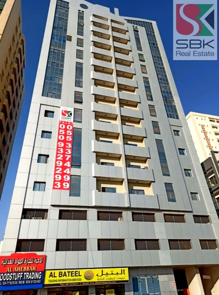Spacious 1 BHK available with balcony for Rent in Fathima Building Al Jurf,Ajman