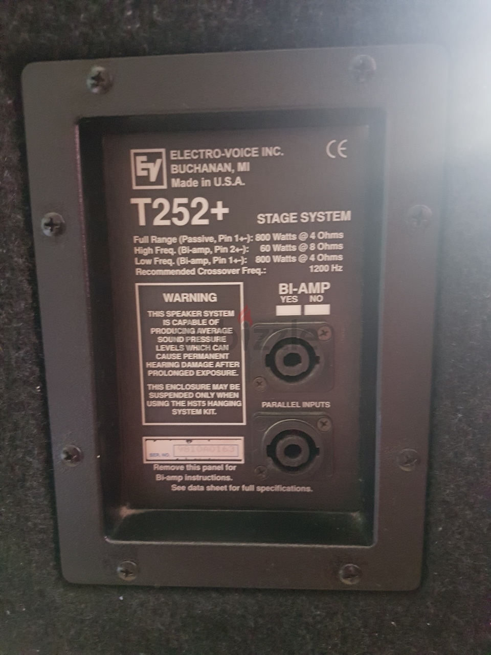 ev t252 speakers