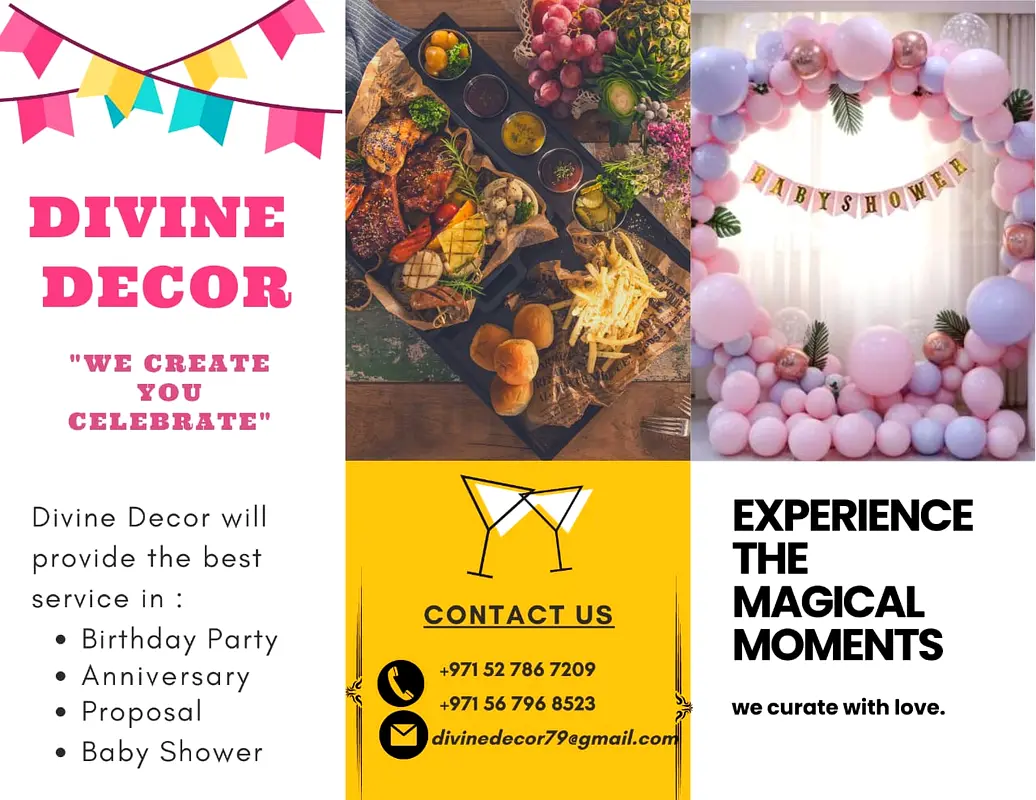 Party Rentals and Supplies in Dubai