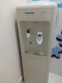 sunbeam water cooler with mini fridge