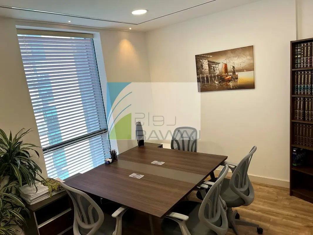 Fully Furnished Office with High Quality Finishing  - Wooden Glasses