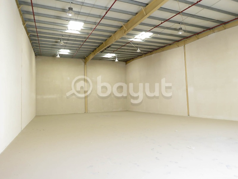 New Warehouse Top quality  With Bathroom  Ind Area 12  rent 100k - SQ Feet 3800