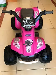 Peg Perego Bearcat Kids Ride On Quad Motorcycle