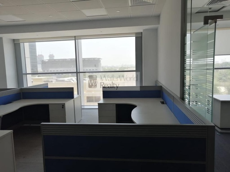 Fitted Office for rent in Burj Daman