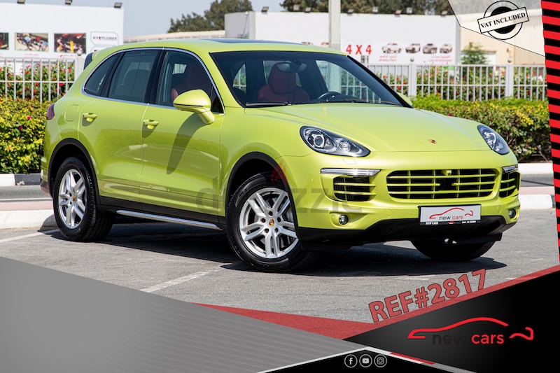 PORSCHE CAYENNE S 3.6L - 2016 - GCC - FULL SERVICE HISTORY - 5065 AED/MONTHLY