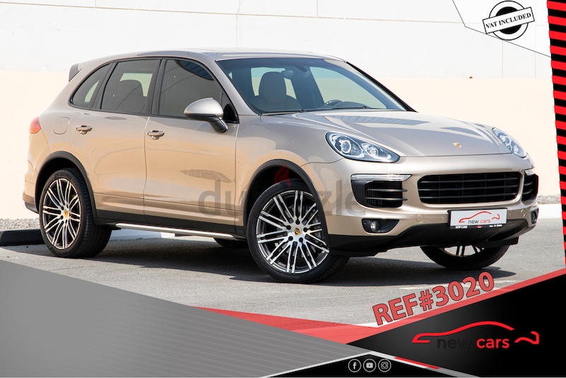 PORSCHE CAYENNE S - 2015 - GCC - FULL SERVICE HISTORY - 5795 AED/MONTHLY - WARRANTY TIL 12/07/2023