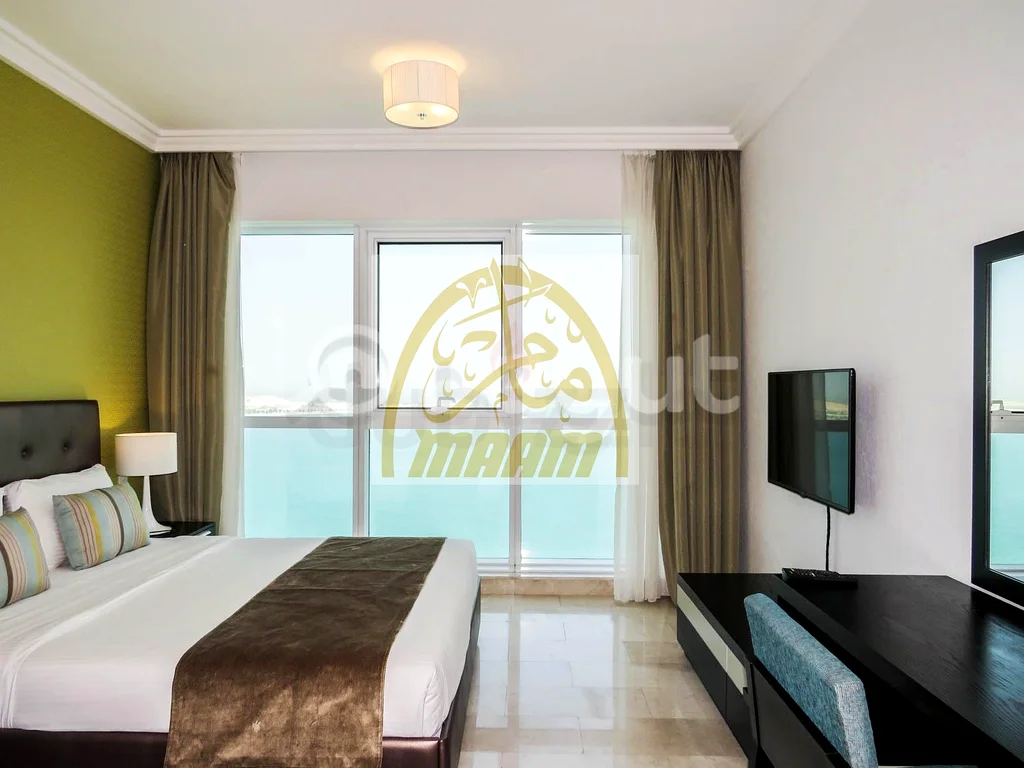 Full Sea View | Spacious Layout | 1 Br In Corniche