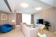 PAY FOR 3 MONTHS + 15DAYS FREE II Stunning Sea View 2BHK || Premium Furnishing II Close to Dubai mal