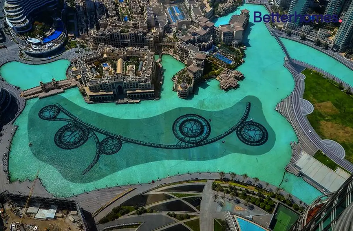 Unfurnished | Higher Floor | Fountain views