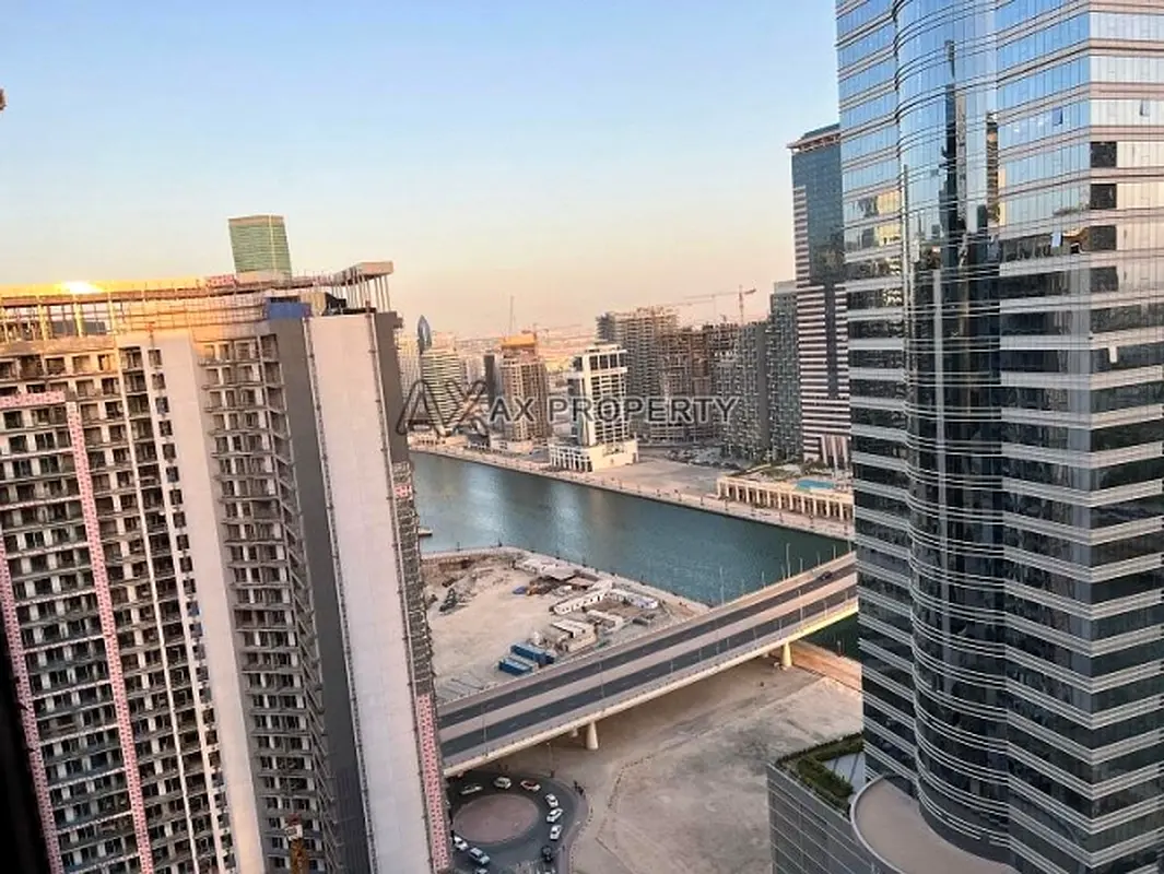 Fully Furnished | Canal View | 2 Bedroom with Balcony For Rent in Merano Tower