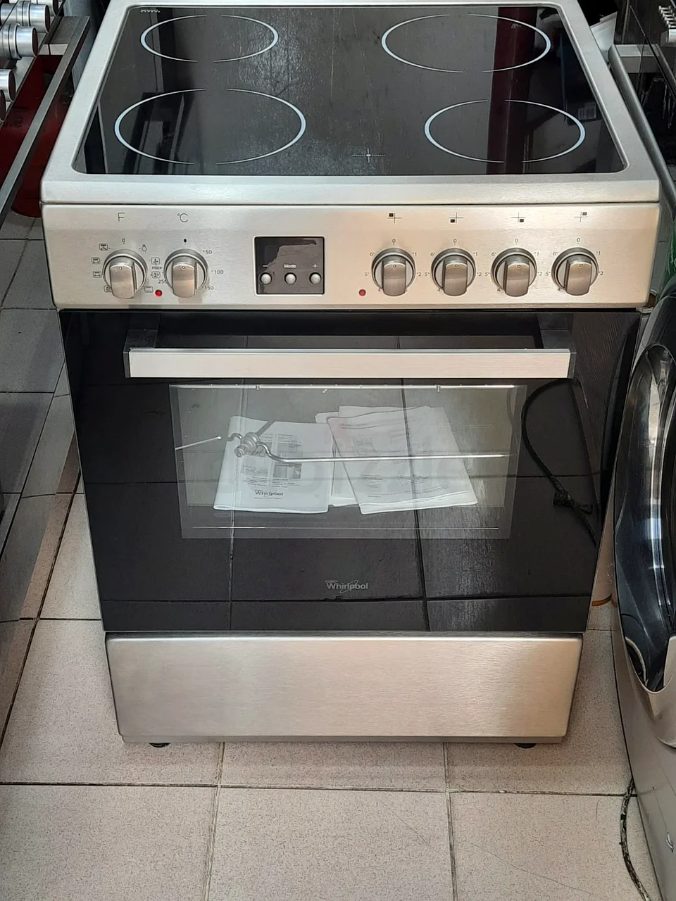 whirlpool 4 burner electric cooktop