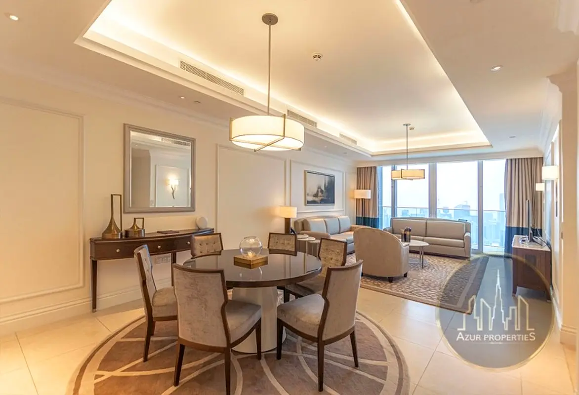 DIFC and Sea view | High floor | All bills inc