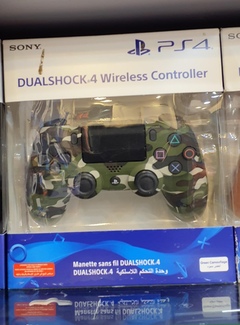 Buy PS4 DualShock 4 V2 Wireless Controller - Green Camo, PS4 controllers  and steering wheels