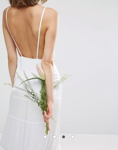 Brand New ASOS Bridal Collection Low Back Wedding Dress - UK10