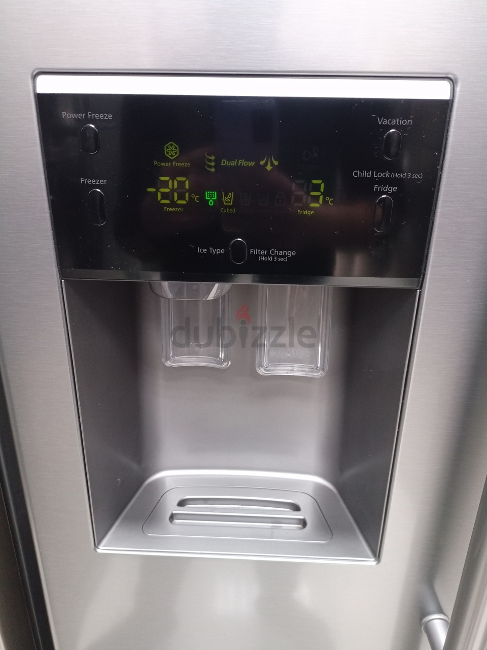 samsung dual flow fridge