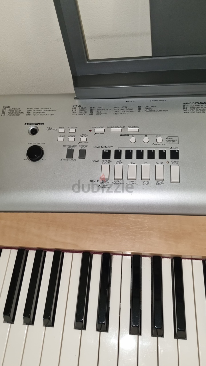 yamaha dgx 630 midi