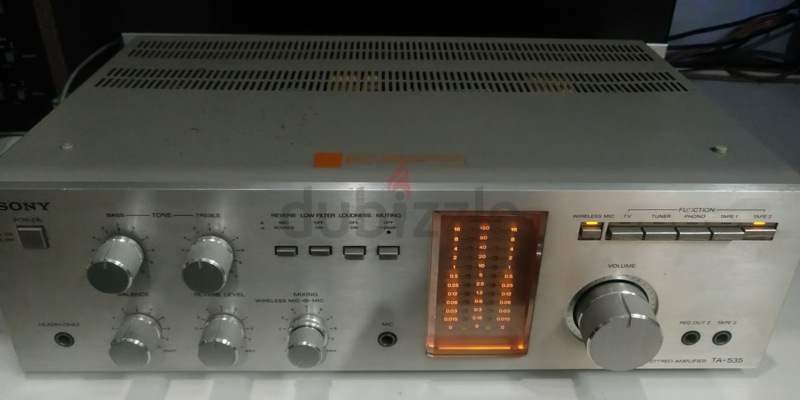 Sony TA-535 Vintage Integrated Stereo Amplifier | dubizzle