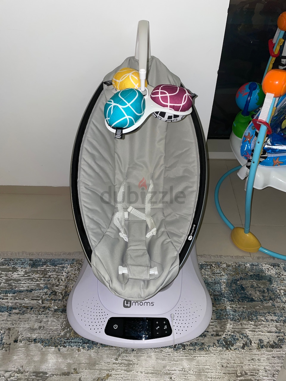 4moms classic grey mamaroo 4.0 bouncer