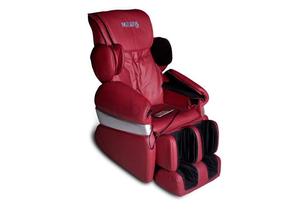 milano leather massage chair