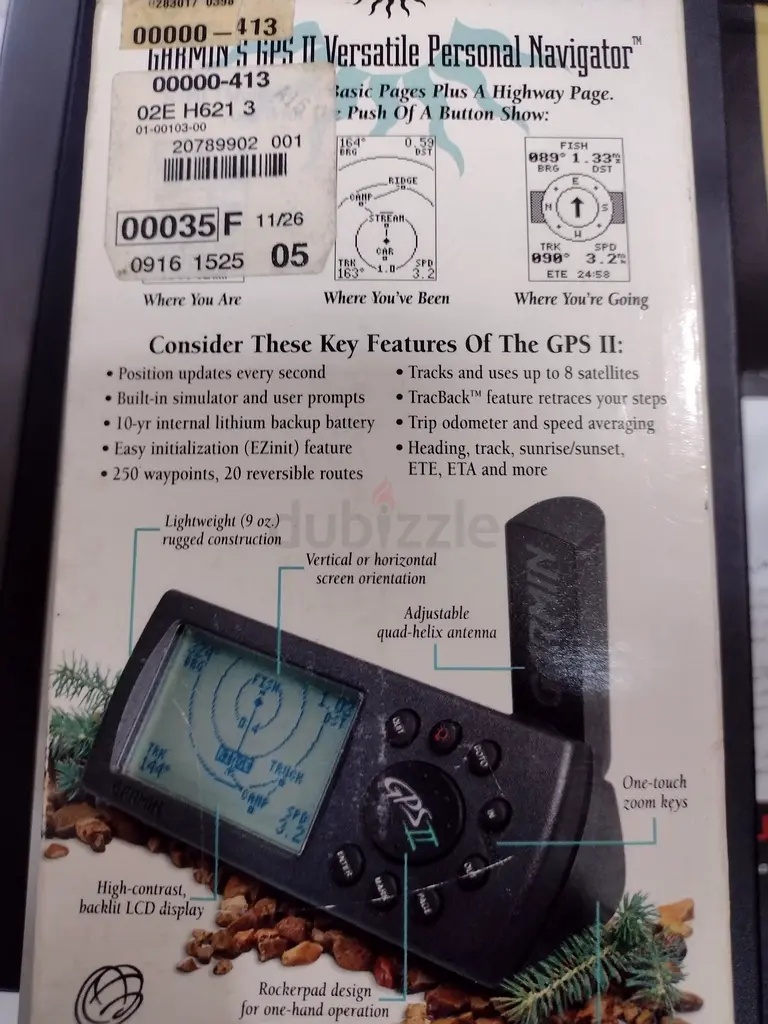 Old School Garmin GPS II