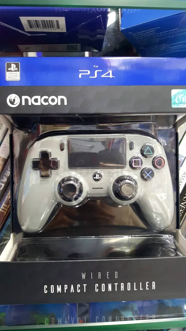 Nacon Wired Controller Grey For Ps4 Computer Or Pc At Wholesale Price Dubizzle