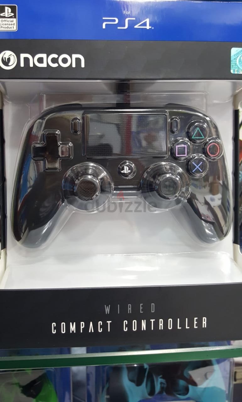 Nacon Wired Controller Black For Ps4 Computer Pc At Wholesale Price Dubizzle