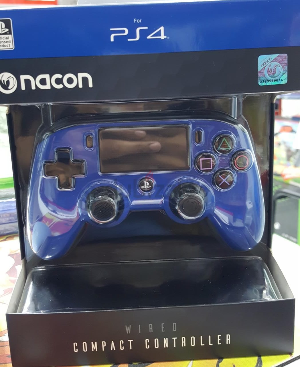 Nacon Wired Controller Blue For Ps4 Computer Pc At Wholesale Price Dubizzle