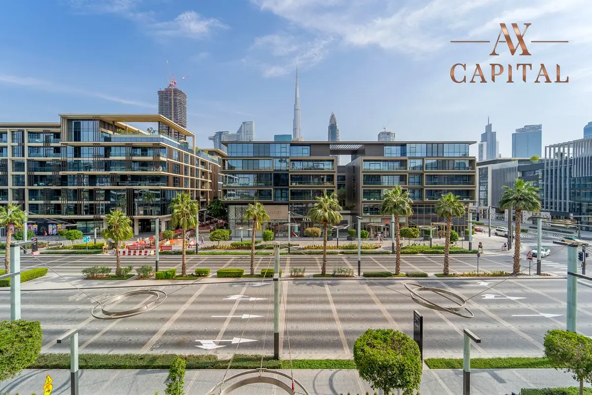 Furnished | Burj Khalifa/Pool View | Balcony