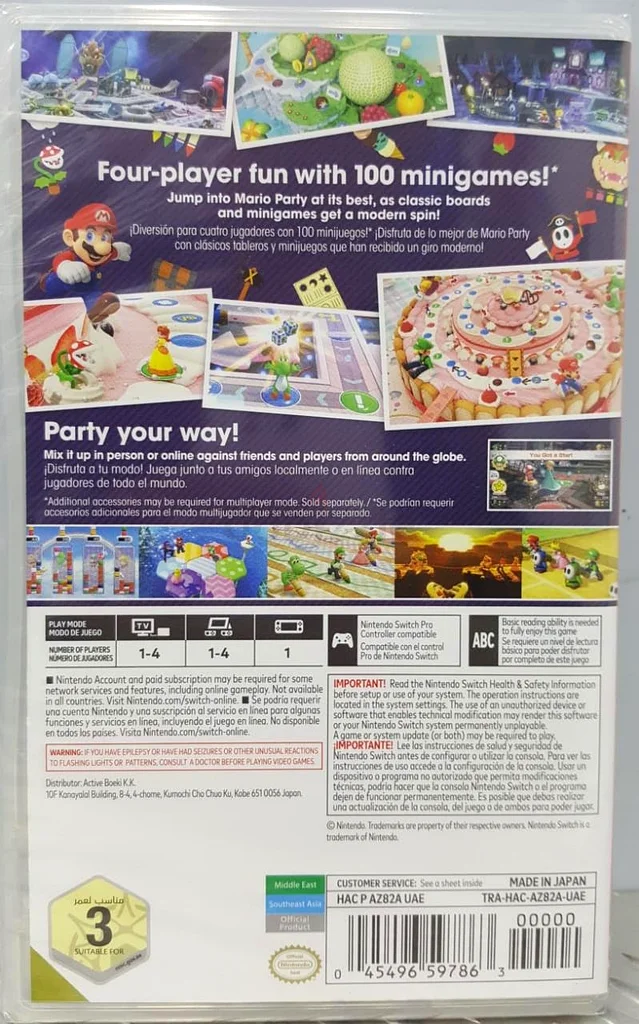 Nintendo Switch Mario Party Superstars Game at Wholesale Price63264588229122111