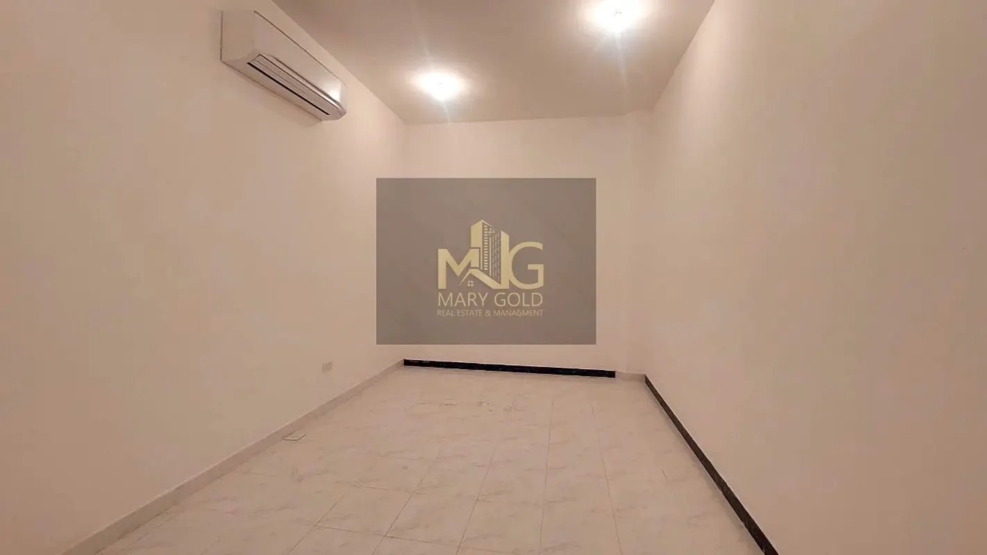 brand new 02 bedroom hall apartment available in  Al rahbha  in 45000AED