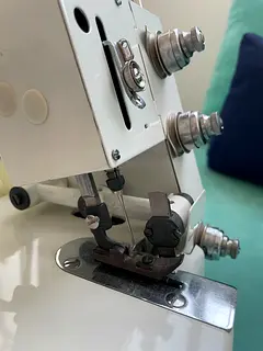 white vintage sewing machine motor BUTTERFLY