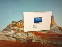 Apple monitor LED 27 inch Thunderbolt clean A1407 model