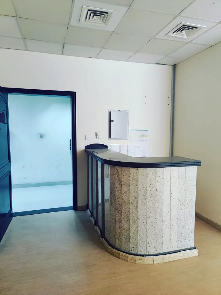 Umm Ramool 800 sq. Ft office fitted with toilet and pantry