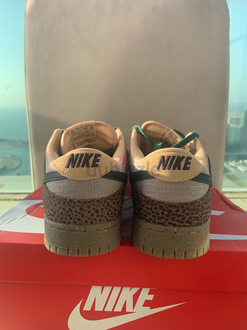 Nike Dunk Low Safari Golden Moss 11.5US | dubizzle