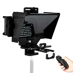 Teleprompter Aluminum Alloy Teleprompter with Remote App