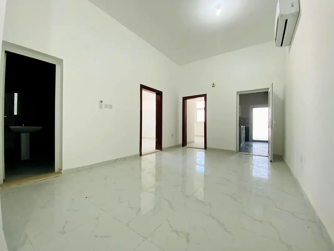 Brand New 2 Bedrooms Hall with Majlis | 3 Big Size Bathrooms | Private Balcony | in Al Shamkha South
