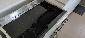 large electric stove top
