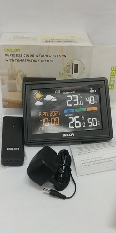 Baldr Wireless color weather station