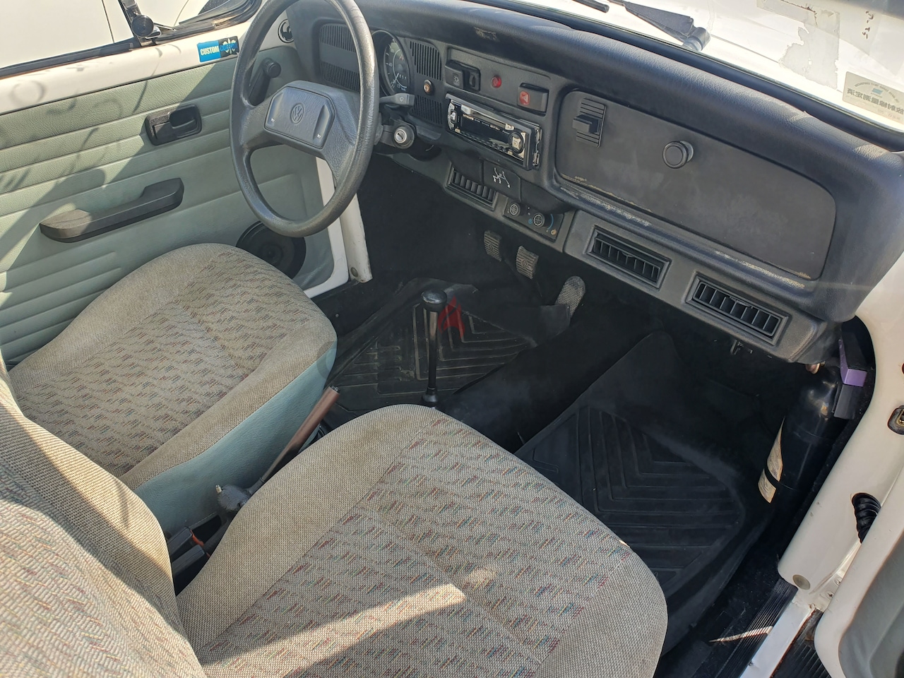 1995 vw beetle interior