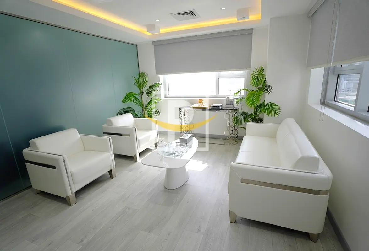 Burj Khalifa View |  Close To Metro | Fitted Office | AZ
