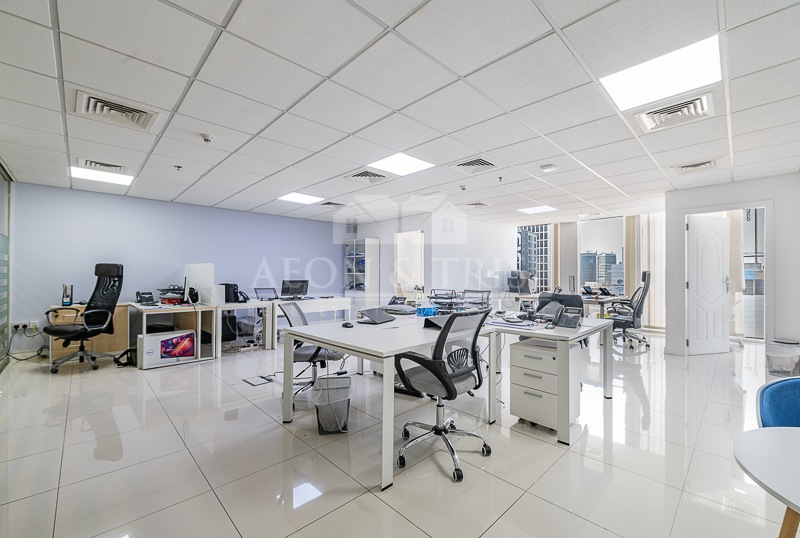 Furnished | Business Bay | Crystal Tower Office
