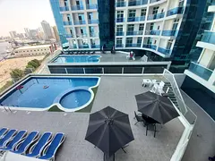STUDIO FOR RENT IN OASIS TOWER , GYM , AC FREE, SWIMMING POOL FREE, PARKING FREE, FULLY SEA VIEW,